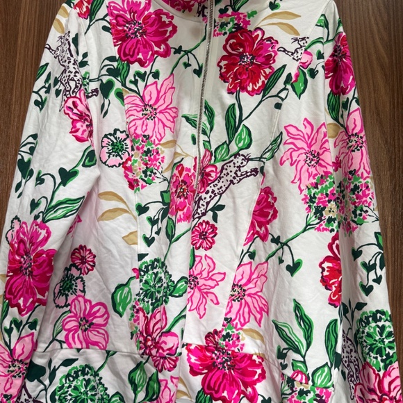 NWOT LILLY PULITZER UPF 50+ ELENI PULLOVER SAFARI SANCTUARY - Picture 3 of 3